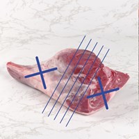 Leg Steaks (bone-in) Meat Cut Spec Step 1